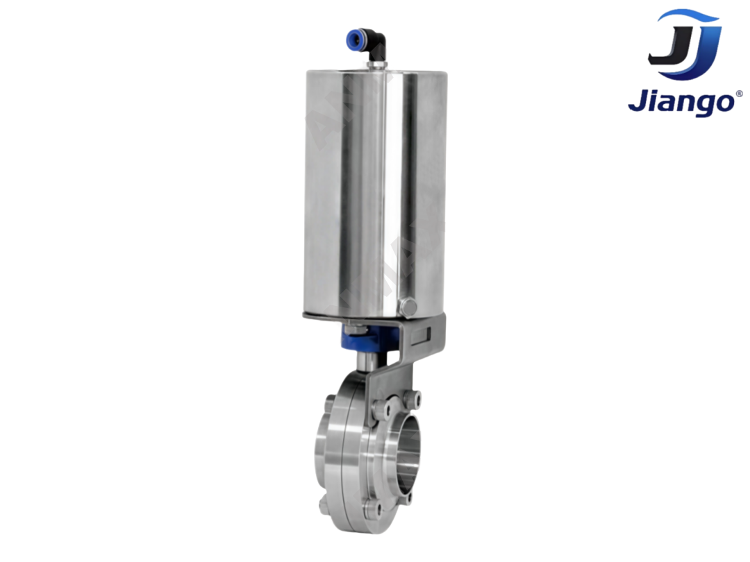 Sanitary Pneumatic Butterfly Valve