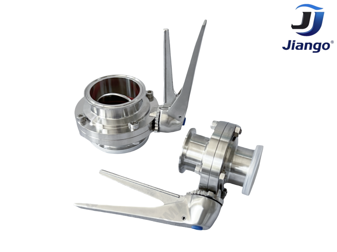 Stainless Steel Clamped Butterfly Valve