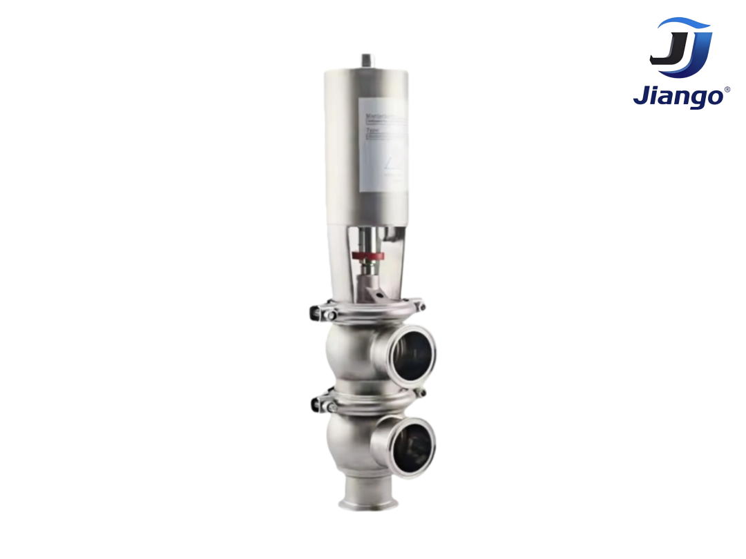Pneumatic Stainless Steel Sanitary Diverter Valve