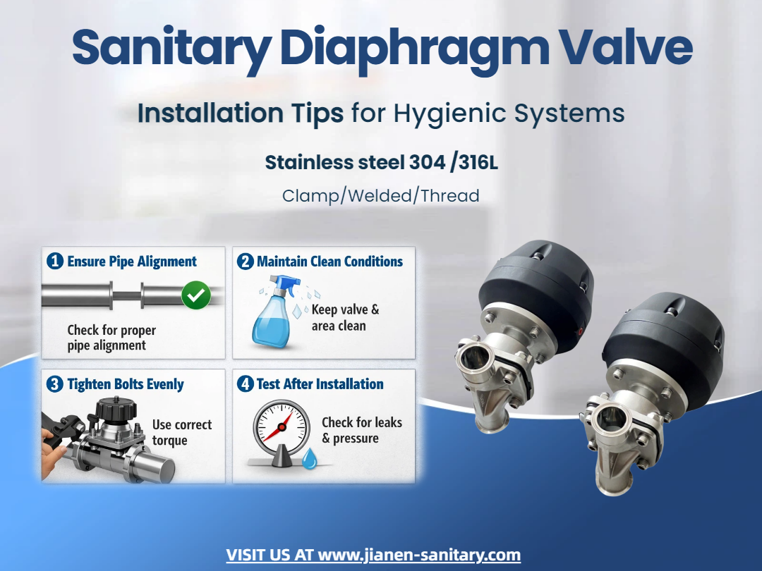Sanitary Diaphragm Valve Installation Tips for Hygienic Systems